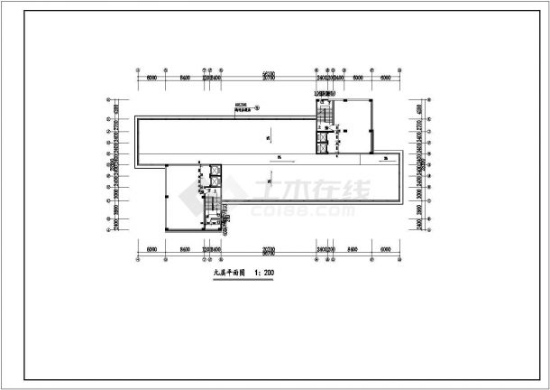 【需要修改】某地详细实用的综合办公楼建筑设计图（共10张）-图二