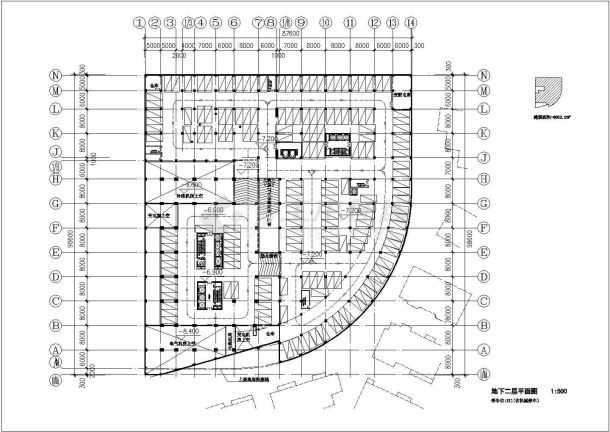 精美实用的综合办公楼建筑设计图（共13张）-图二