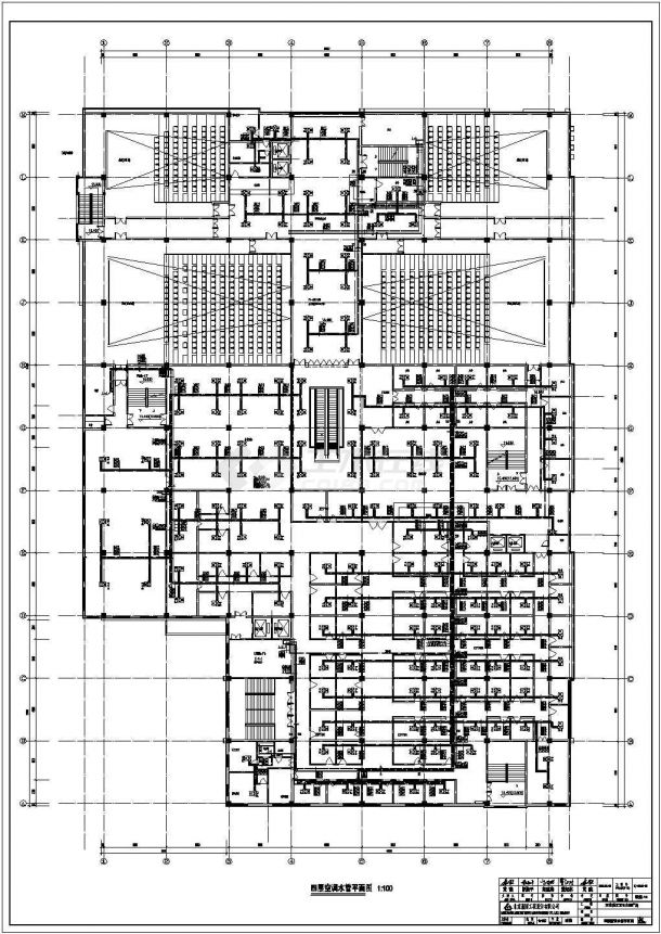 五层购物商场空调建筑设计图纸（含15张效果图）-图二