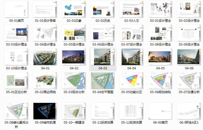 大型商业区规划及单体设计方案文本_图1