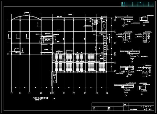 某钢结构加固工程设计施工图（含加固设计说明、各加固平面图、节点图）-图二