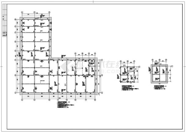 某工业厂房车间建筑施工图（共15张）-图二