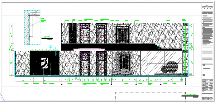 比较齐全的酒店混搭风格CAD设计图（含效果图）_图1