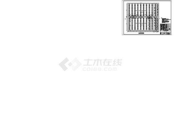 10万立方米规模CAST工艺设计建施cad图纸-图一