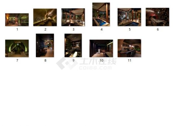 简约精致的贝加莫餐厅装修实景图（共11张）-图一