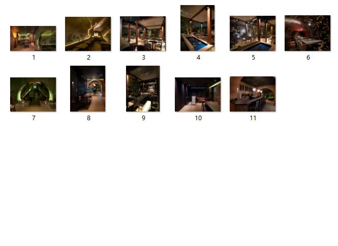 简约精致的贝加莫餐厅装修实景图（共11张）_图1
