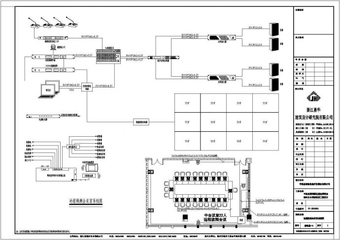 机房工程系统图常用弱电图纸_图1