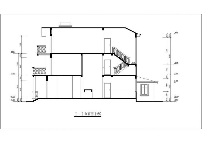 某地区某别墅设计方案CAD建筑设计图纸_图1