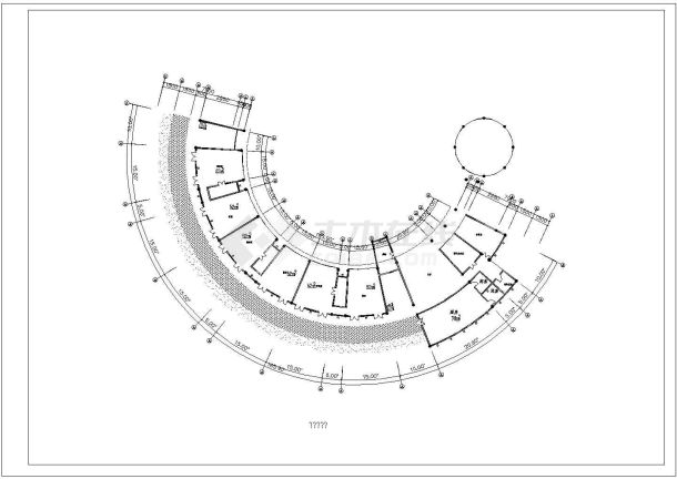 某地幼儿园建筑设计施工方案图（共6张）-图二