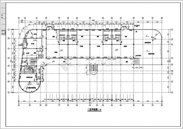 某地幼儿园教学楼建筑设计施工全套图-图二