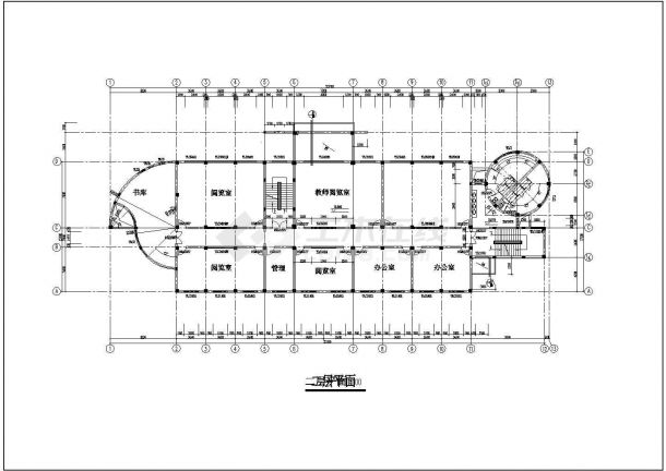 某地全套小学综合楼建筑施工图纸（含设计说明）-图一