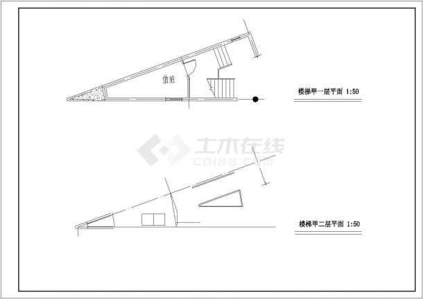 某地全套小型幼儿园建筑设计施工图-图一