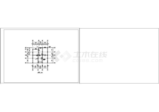 某地区精品别墅建筑CAD建筑设计图纸-图二