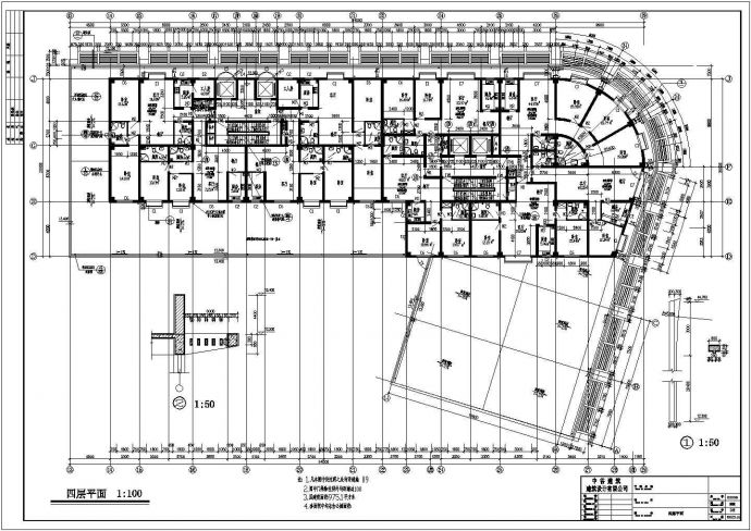 某地区10号楼住宅建筑CAD建筑设计图纸_图1