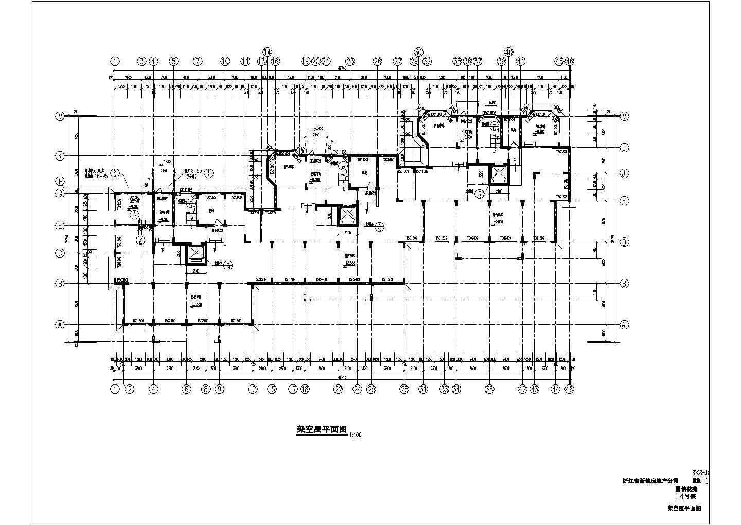 某地区优秀住宅楼全套CAD建筑设计图纸