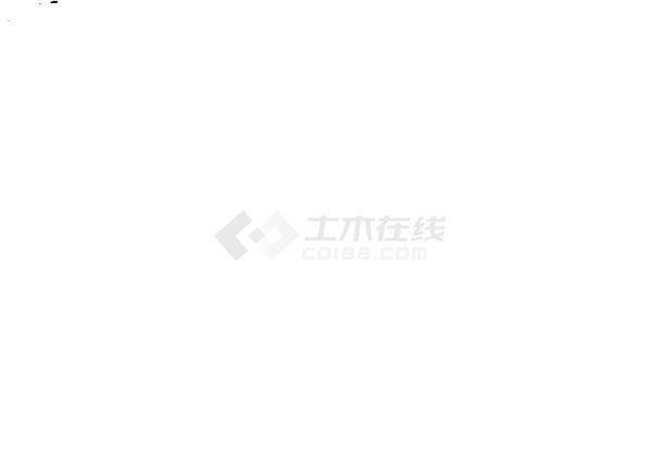 青海省市污水处理工艺建施cad图，共五张-图一