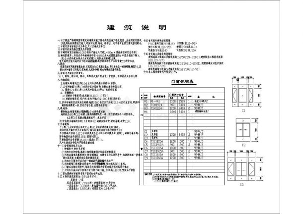 某地区美式别墅施工图方案CAD建筑设计图纸-图一