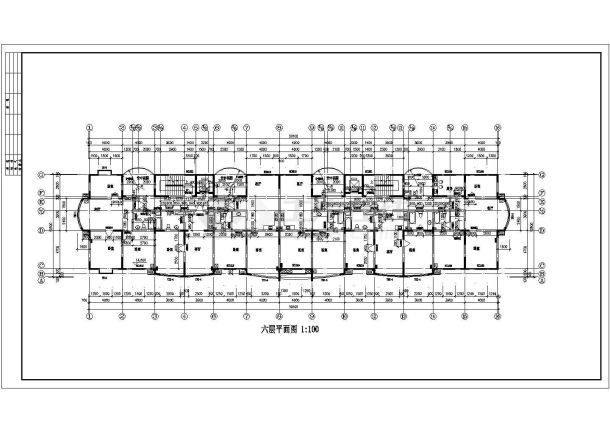 某地度假村单身公寓建筑设计施工图纸-图二