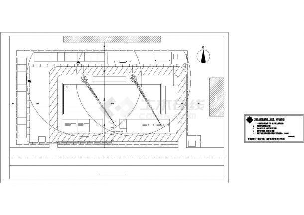 18889.62平米九层框剪结构综合楼毕业设计（结构计算书、施组、清单、结构图纸）-图一
