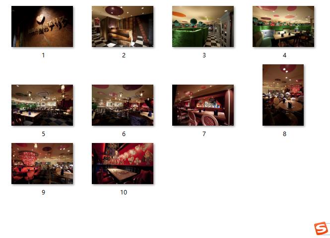 某地爱丽丝主题餐厅装修实景图（共10张）_图1