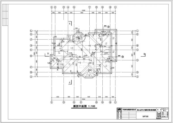 某地区中北美风格别墅全套CAD设计图纸-图二