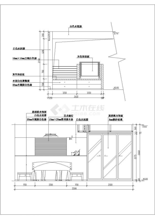 经典多个卧室内装修cad立面设计施工图-图一