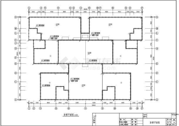 某地17层框架结构住宅楼电气设计施工图-图二