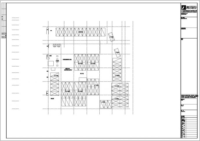 某商业综合体建筑cad施工设计图纸_图1