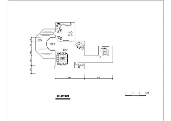 经典别墅户型建筑施工图（共14张）_图1