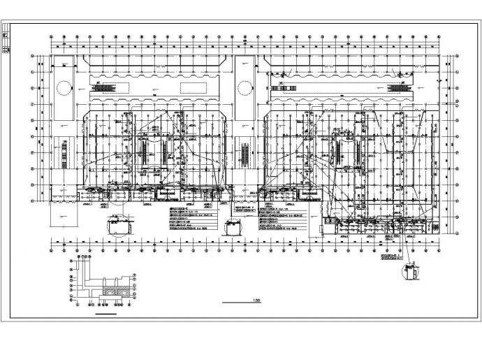某17万平大型商场消防图纸及设计图_图1