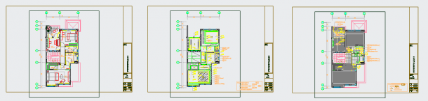 高要珀丽湾北区别墅CAD平面设计图（含效果图）-图二