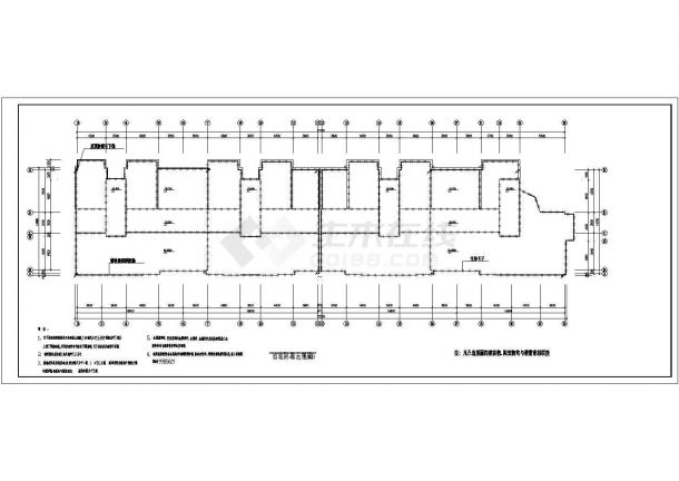 某地8层框架结构住宅楼电气设计施工图-图一