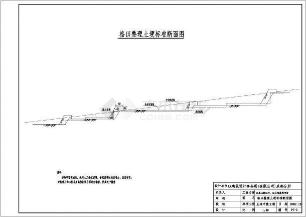 丘陵山区大型土地整理项目施工图（含道桥单体图）-图一