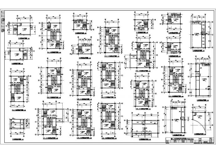 某大型四层带地下室电商城建筑施工图_图1