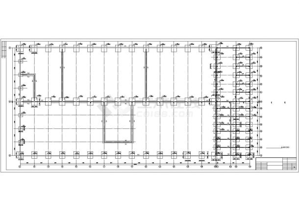 某2x24米跨综合厂房结构设计施工图-图二