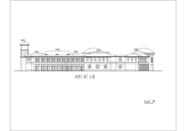 某市大型设计院及建筑CAD设计施工图纸-图一