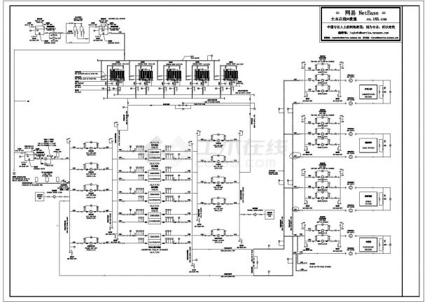 电子厂房空调系统图-图一