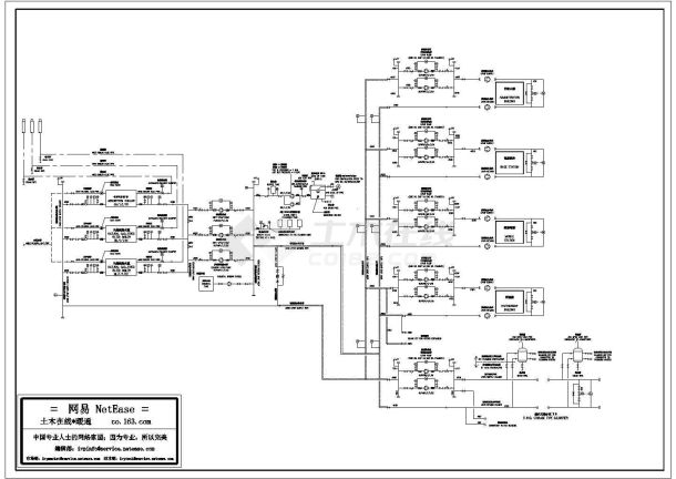 电子厂房空调系统图-图二