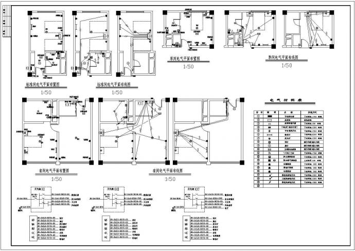某地综合酒店电气设计施工CAD图纸_图1