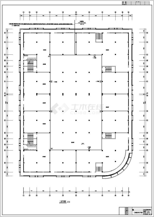 某城北农贸市场全套电气设计施工图纸-图二