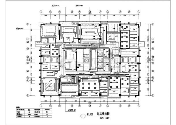 某地商业办公室大楼电气设计施工图-图二