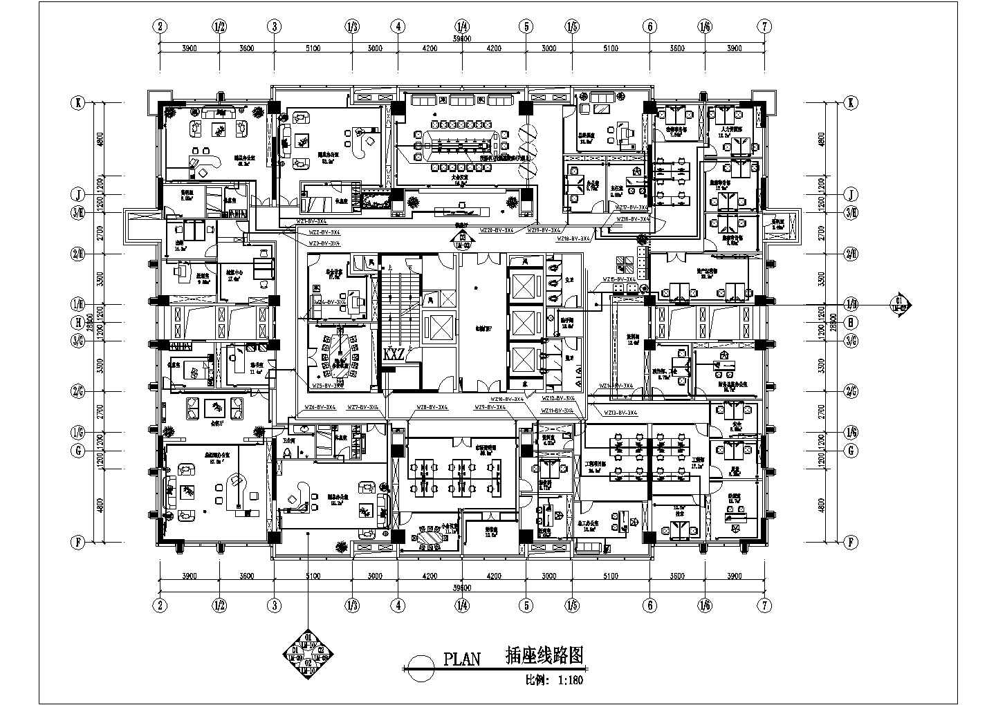 某地商业办公室大楼电气设计施工图