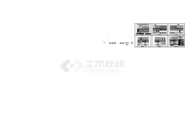 某长隧道变电所10kV、0.4kV主接线CAD图-图一