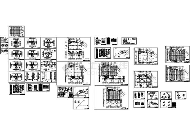 三栋，地下车库，人防（水）给排水设计施工图-图一