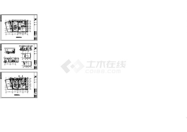 [上海]豪华酒店制冷机房及自控系统设计施工图-图一