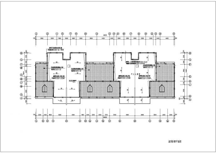 某栋底商住宅楼电气CAD施工图纸_图1