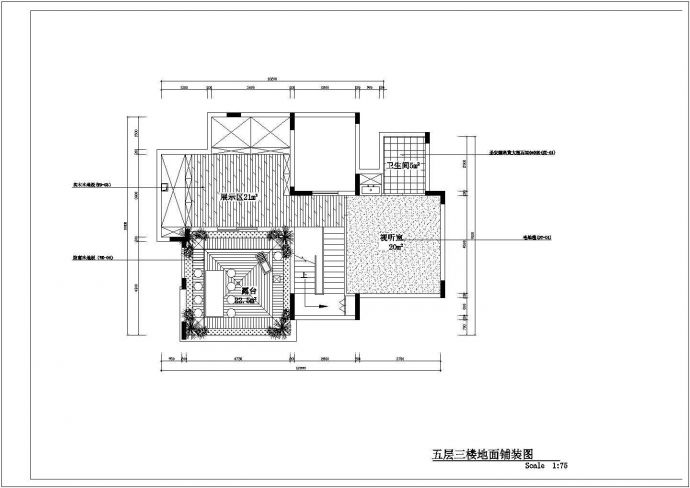 某地三层西欧风格家装设计方案规划施工图_图1