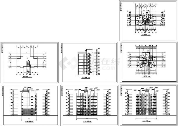 集资房建筑设计图纸-图一