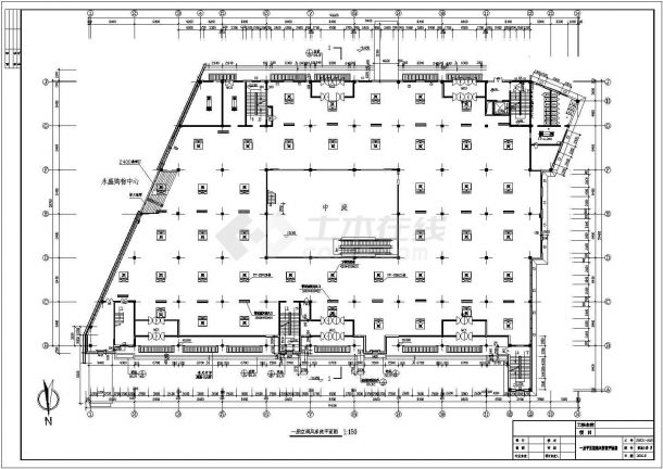 一整套商场建筑通风空调施工方案图-图二