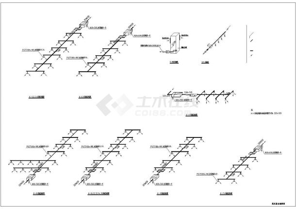 某仓储商场中央空调整套系统设计施工方案图-图二